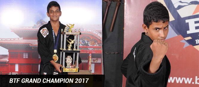 Born to fight grand champion 2017
